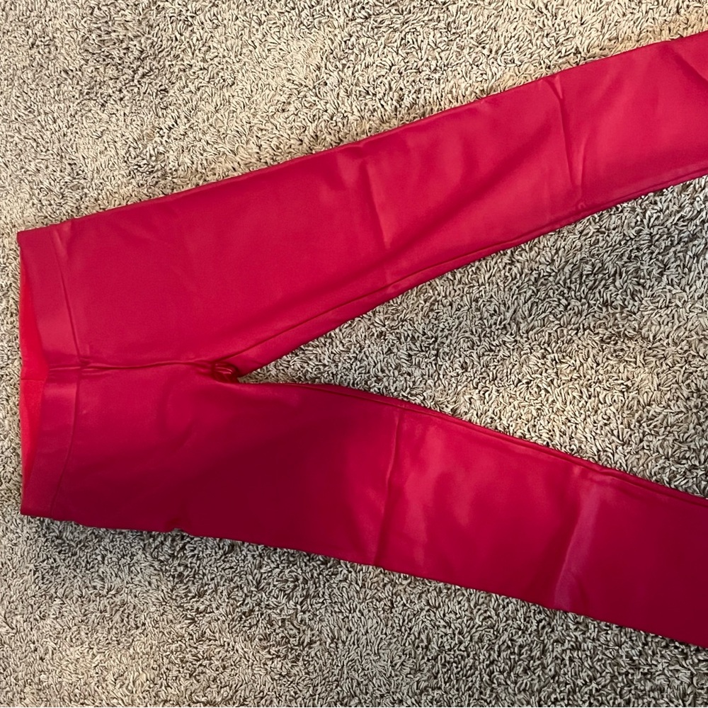 Cute leather pants for a little girl